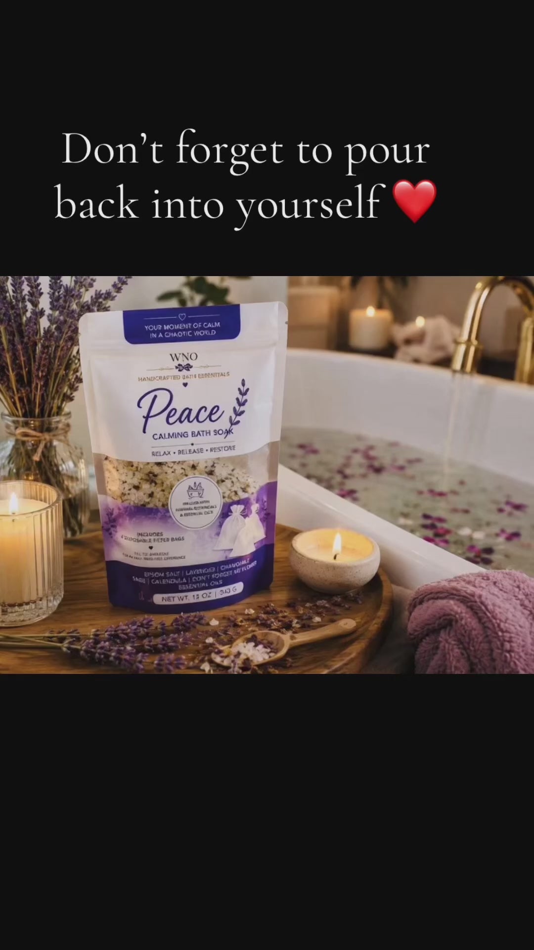 WNO Peace Calming Bath Soak
